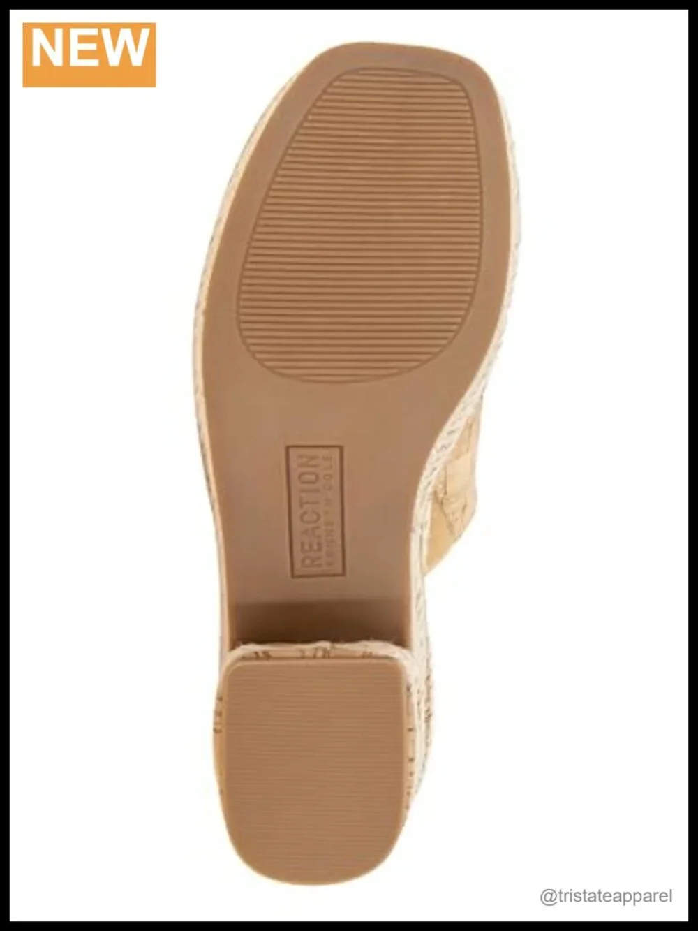 Women's Platform Sandals with Cork Jute Slip On Cushioned Insole